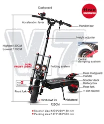 INXING V7 adults   EU warehouse 2 wheels scooter electric scooter lithium electrico motos scooter