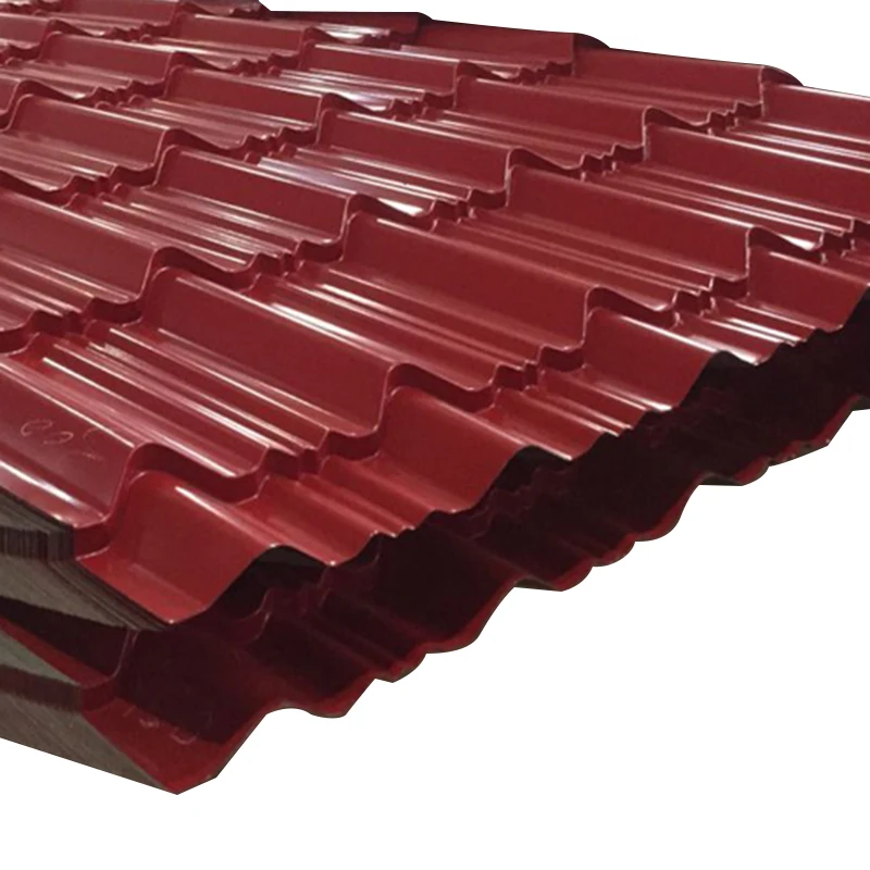 Prepainted Trapezoidal Metal Price Color Corrugated Roofing Galvanized Roof Steel Sheet