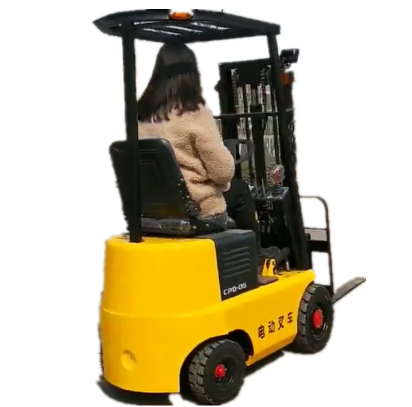 compact forklift high quality cheap price narrow aisle  600kg 2m  2.8m wheels 4 wheels  small size mini electric forklift price narrow aisle forklift