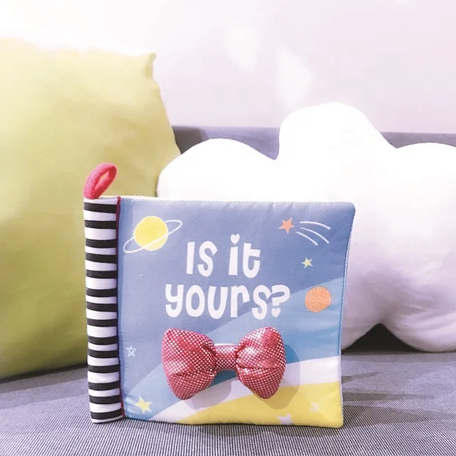 
Hot Selling Education Activity Funny Cute Baby Fabric Soft Book For Newborn 