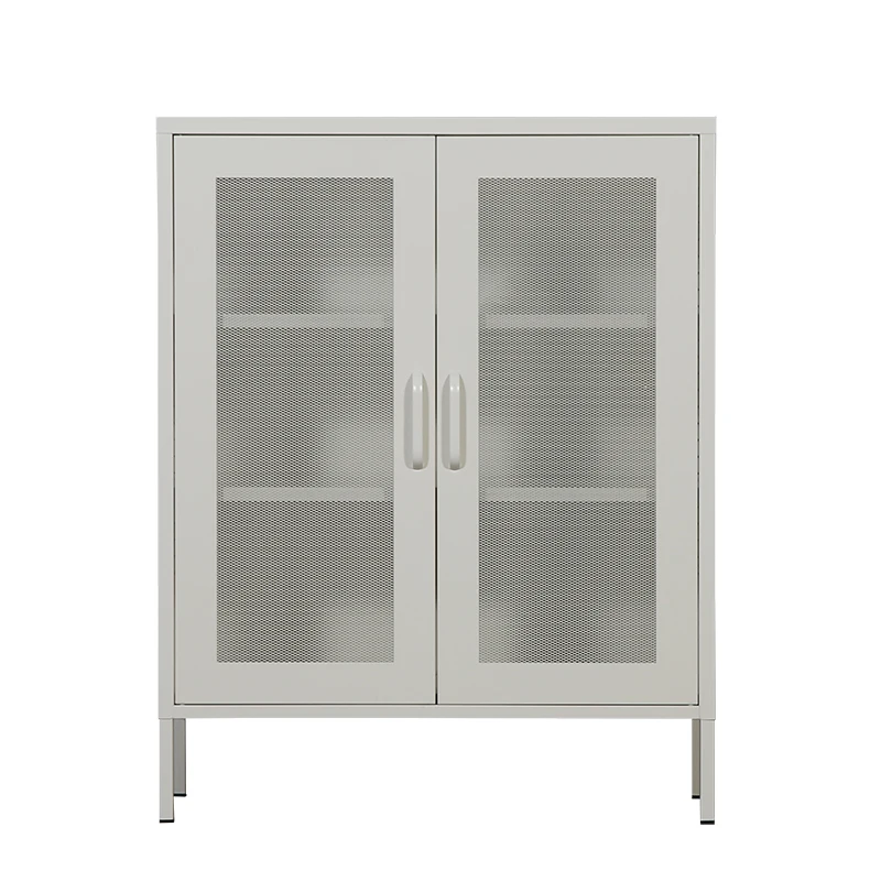 China Kitchen Cabinet Metal Chests With Net Door Cheap Cupboard For Living Room