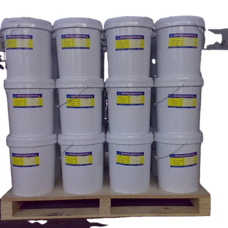 Высококачественные чернила на водной основе, Акриловые чернила глубокой печати/Флексографические для флексографической машины на пластиковой пленке PE/PP/PET/POF поверхности