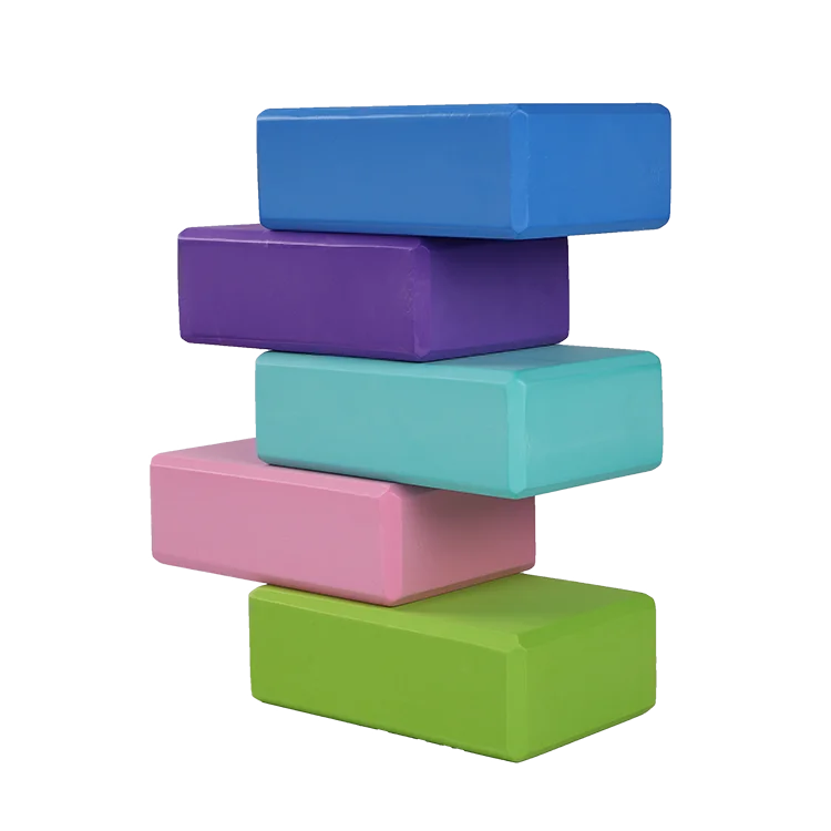 
4 Inch Custom Logo Gym Equipment EVA Foam Yoga Block Brick 