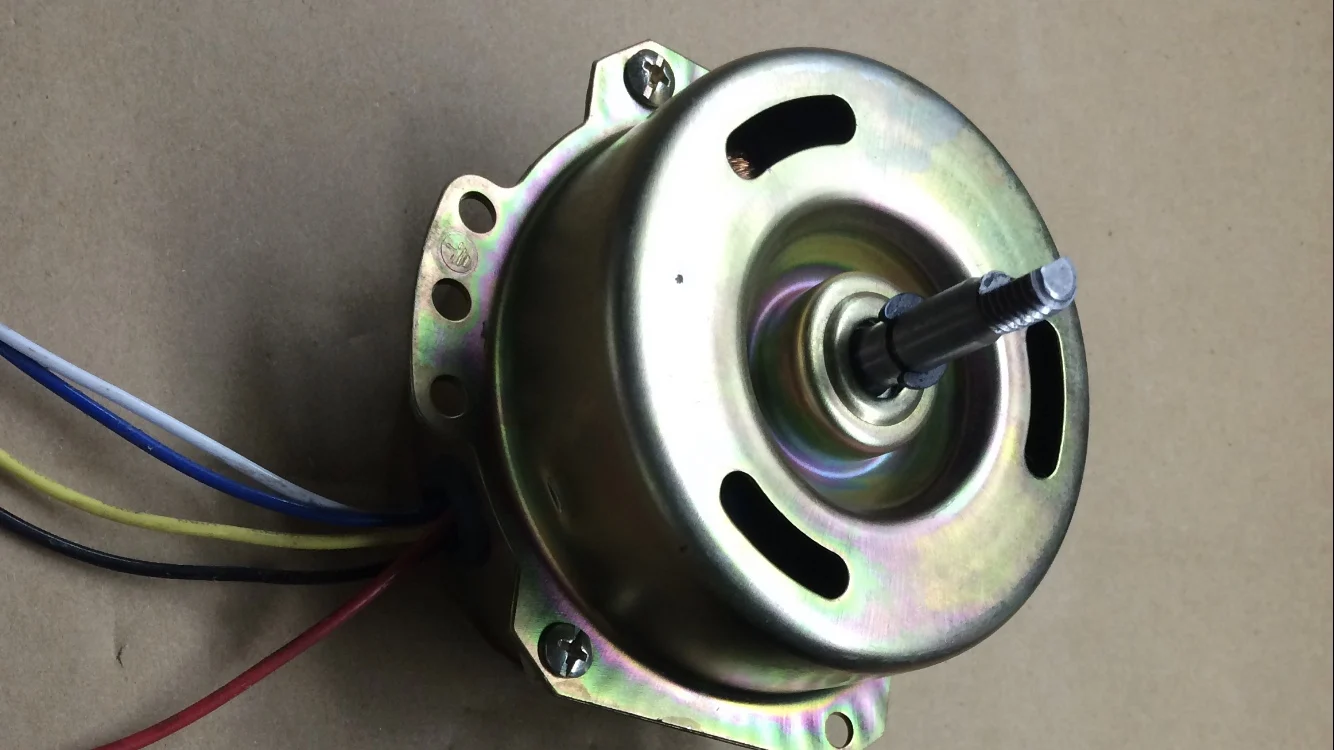 New custom yellow black 208-220-240v fan copper 12 inch fan motor