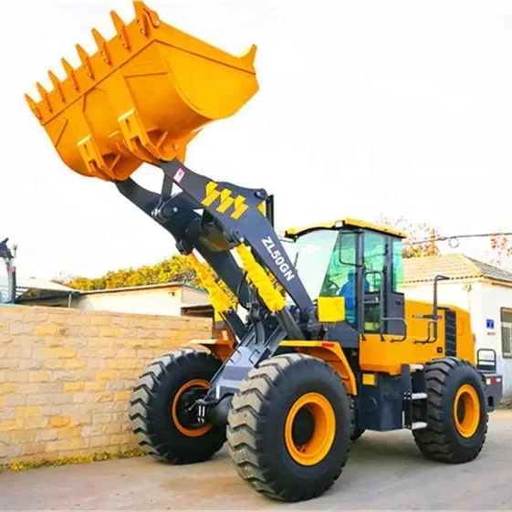 Loader ZL50GN 5 Ton Wheel Loader With 3.0Cbm Bucket Front Loader
