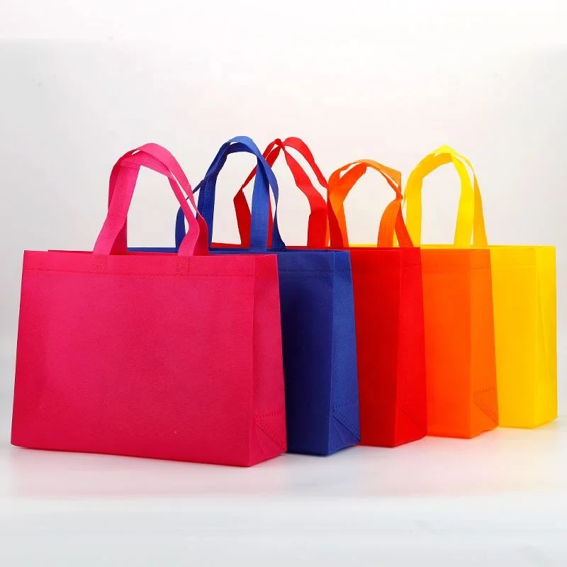 non woven bag oeko tex,bags wholesale hot pressed non-woven fabric storage high capacity tote bag for clothing store supermarket