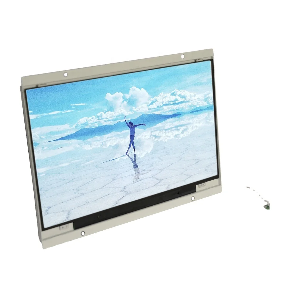 14inch 1366x768 resolution monitor 12 volt smart advertising machine small advertising screens