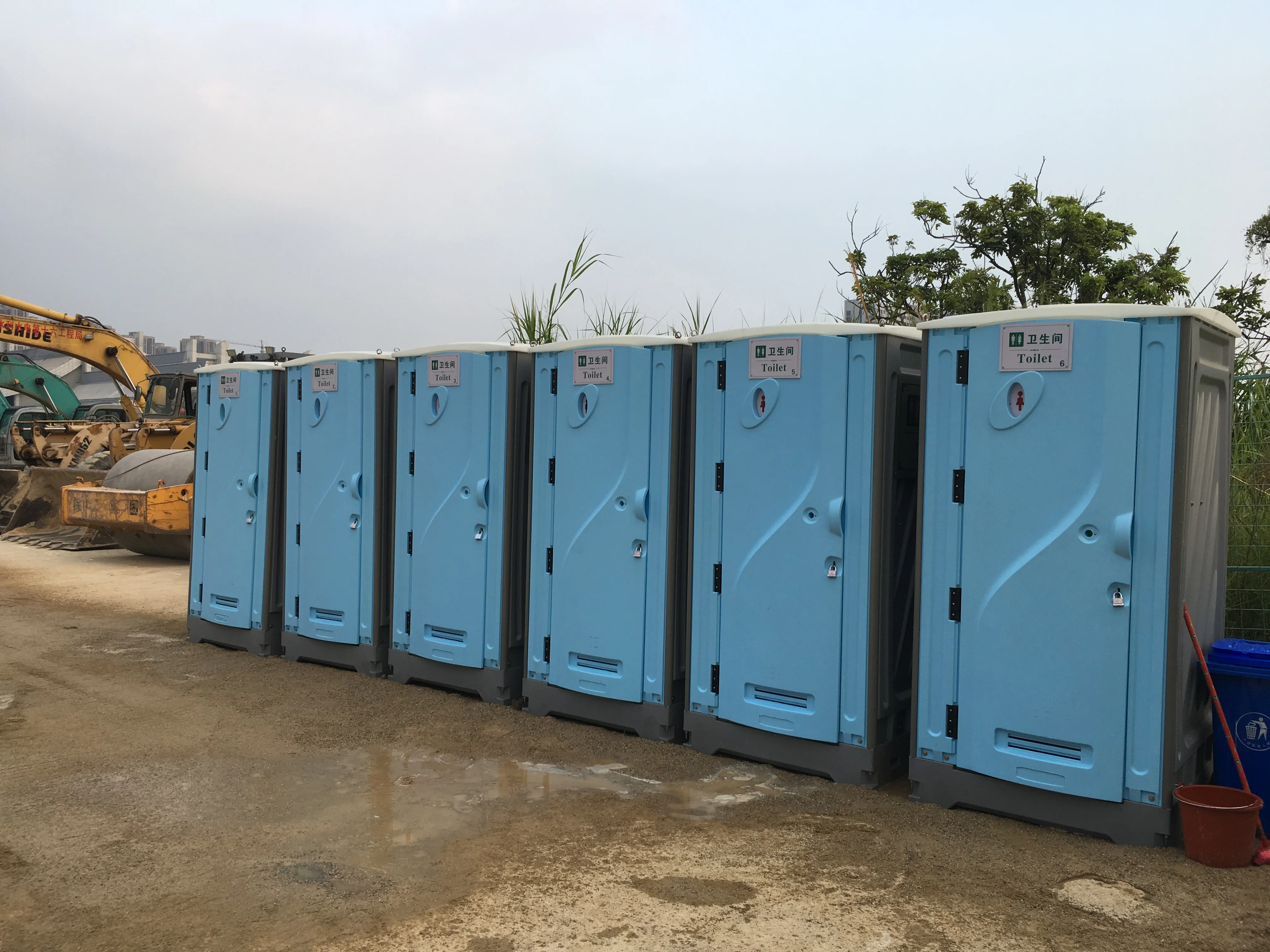 Hot sale hdpe rotomolded movable toilet,outhouse event toilets for sale