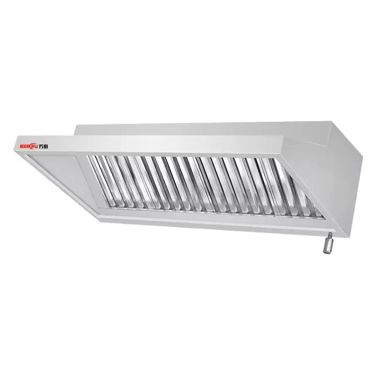American Restaurant Hotel Stainless Steel Commercial Kitchen Smoke Exhaust Range Hood/Cooker Chimney Kitchen Air Range Hood
