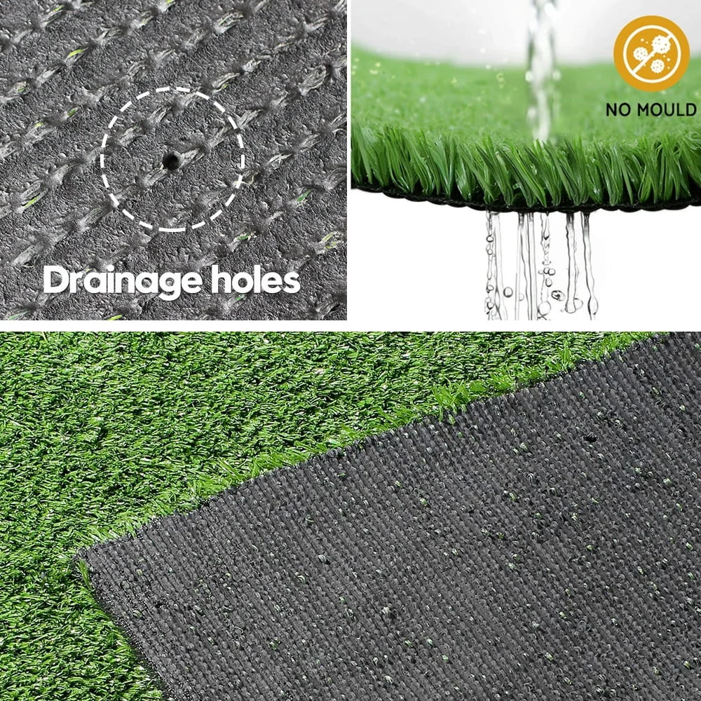 Cheap price outdoor decorative green fake grass 10mm artificial grass carpet for wedding events wall decor