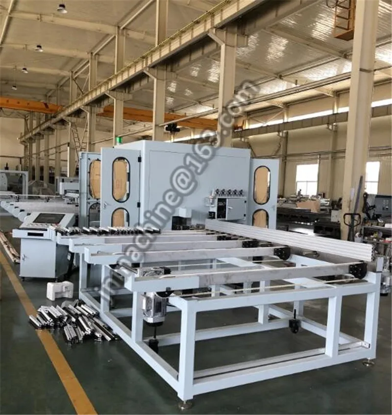 Window cutting center machine window door cnc aluminum profile cutting center sinon cnc cutting center