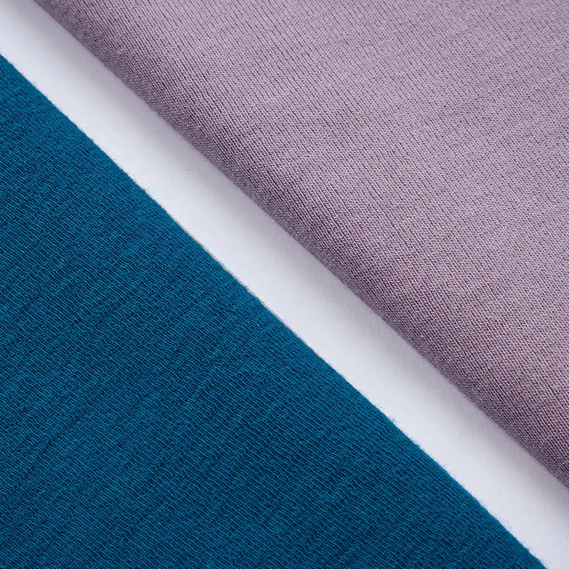 Good Quality High Standard French Terry T/R Spandex Cotton Rayon Suits Fabric