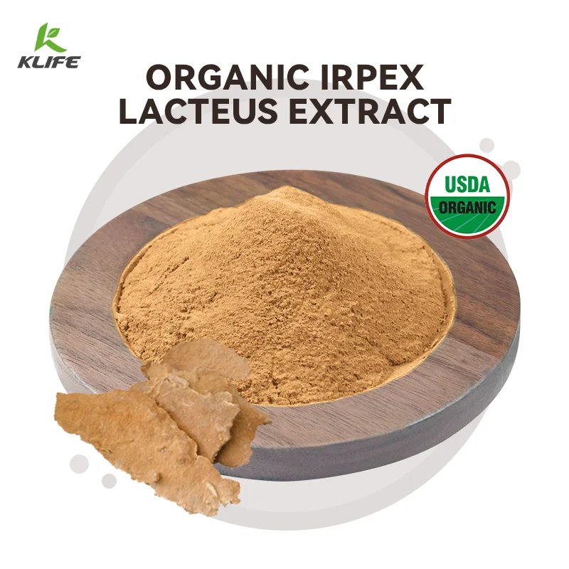 Free Sample Irpex Lacteus Extract Powder Polysaccharide Pure Natural Herbal Supplement