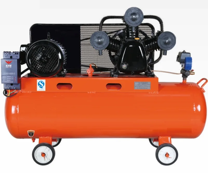 Portable 15HP Bk-15 Kaishan Movable Piston Air Compressor With 320L Air Receiver Tank