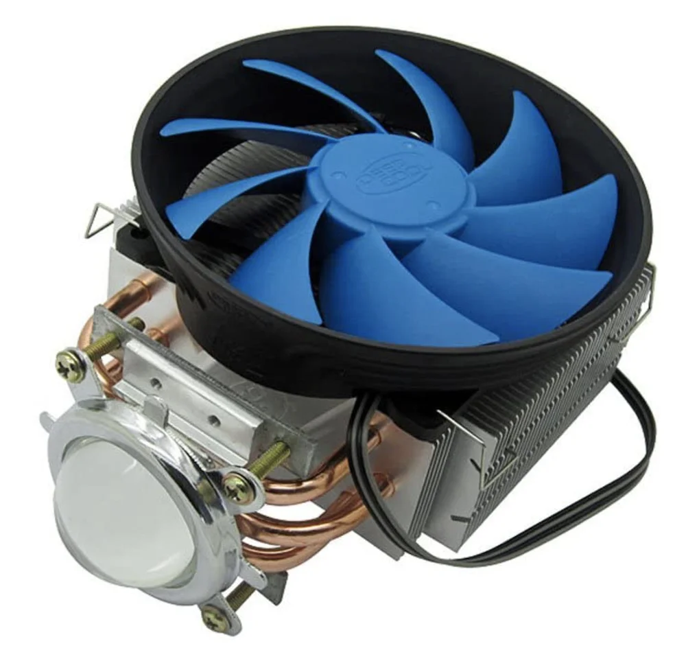 3 Copper Pipe Heat Sink with Fan + 44MM LED Lens for 50W-100W High Power LED Chip