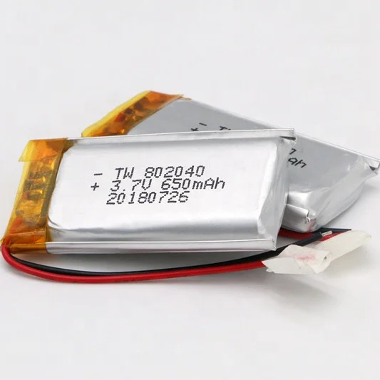 802040 650mah 3 7 v квадратная маленькая графеновая литий-полимерная ионная батарея упаковка ионов для bluetooth-гарнитуры с kc