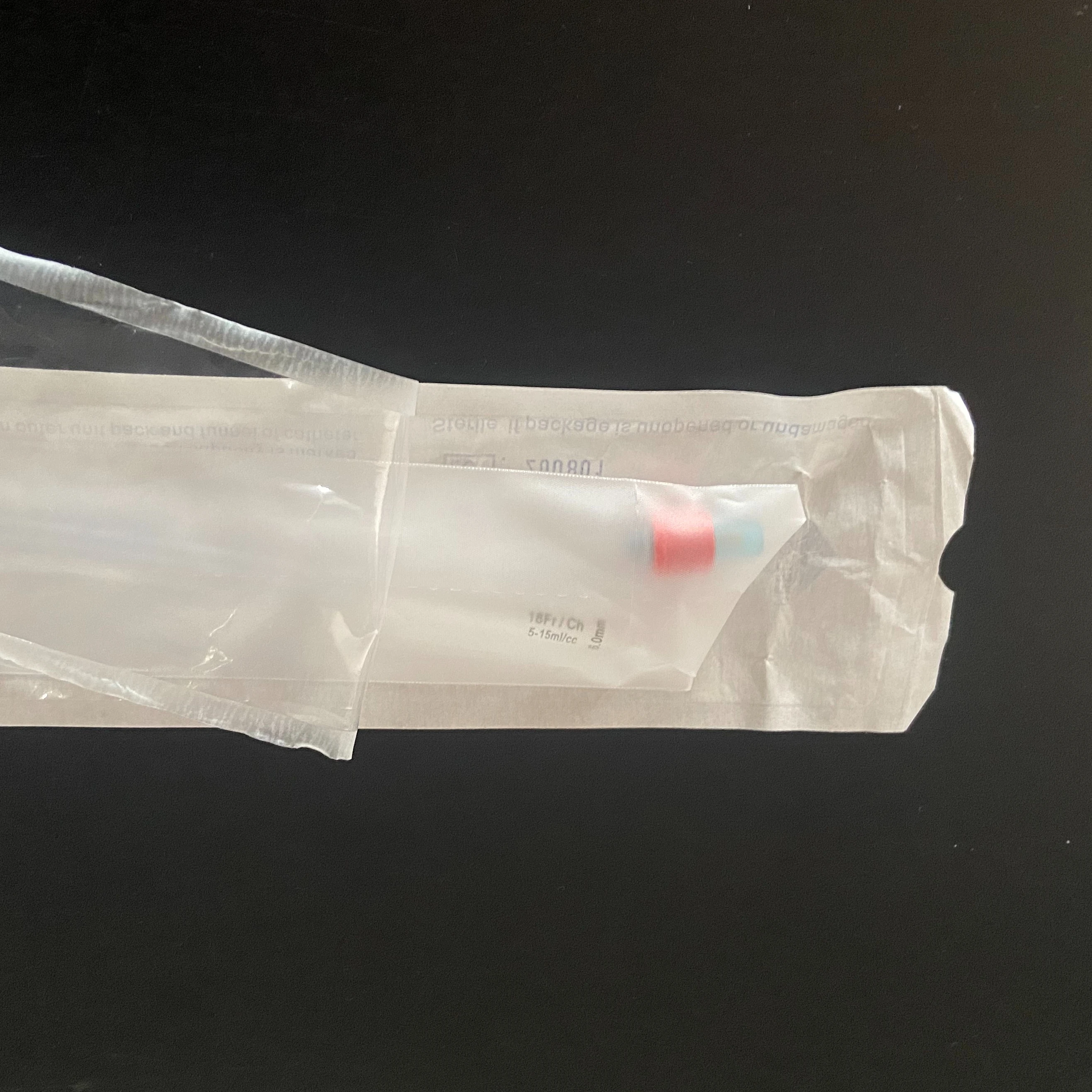 100% Silicone 2 Way Foley Catheter 18FR/CH,5-15ML/CC Foley Catheter