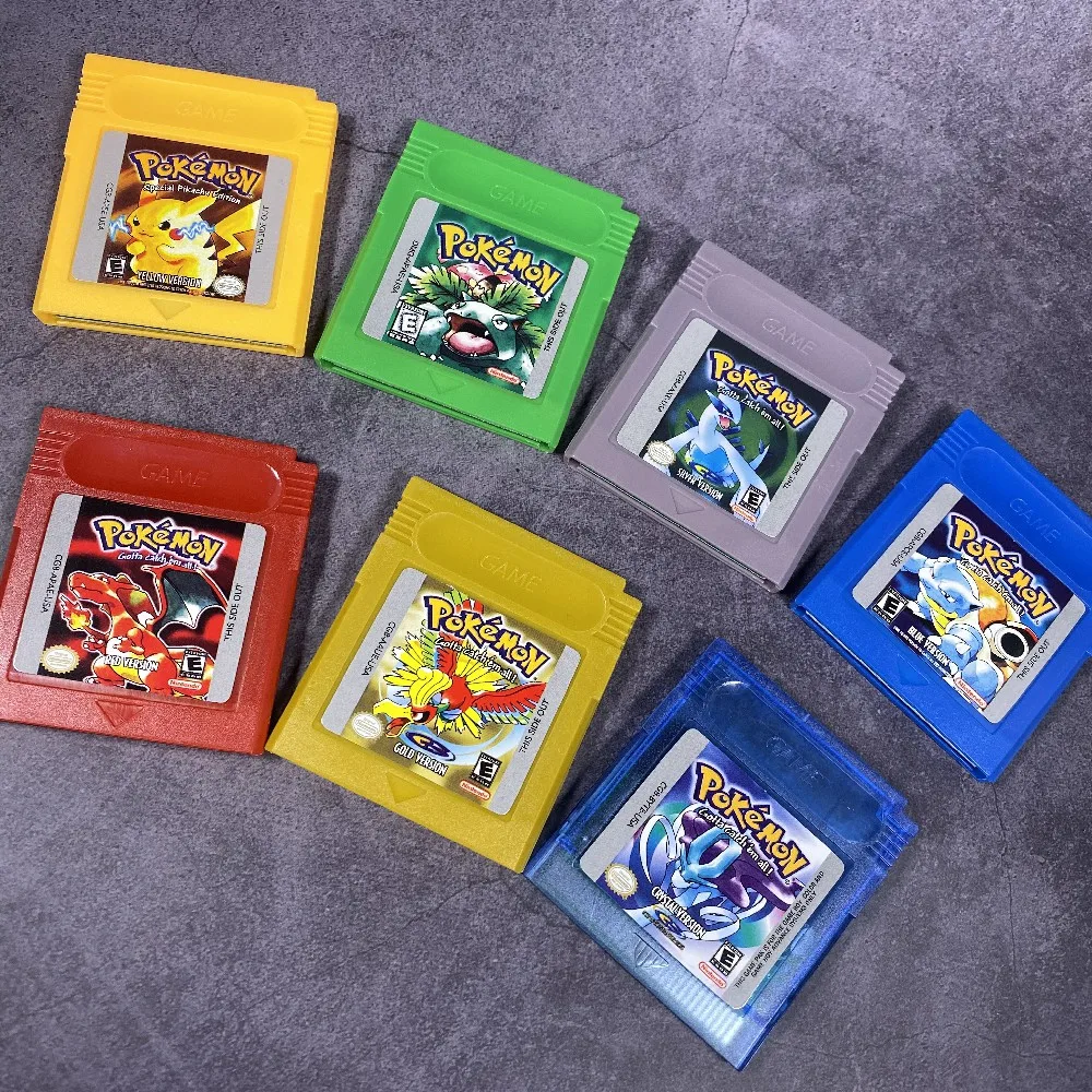 Лидер продаж 2020 высококачественные 7 видов игровых карт Pokemon для игровой консоли