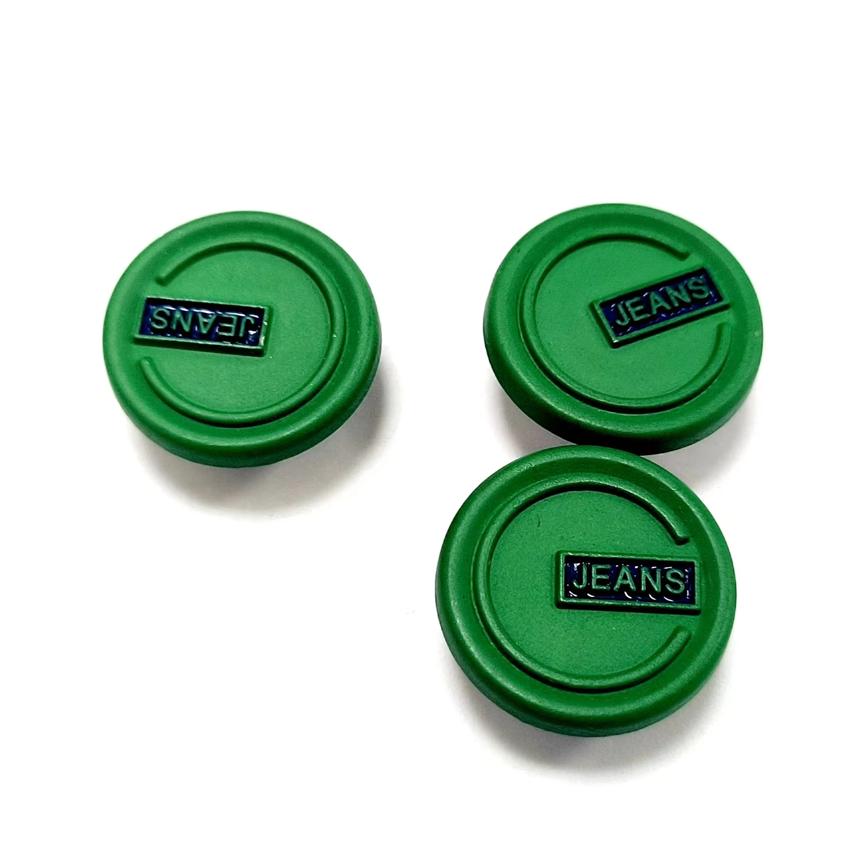 Manufacturer press tack custom engrave 3D brand Logo denim rivet tack brass buttons for jeans