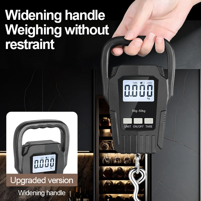 Small portable scale portable electronic scale portable express to buy vegetables weighing electronic spring scale