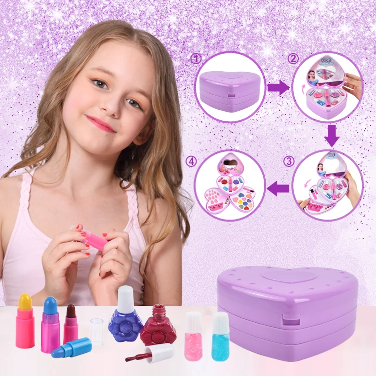 girls real makeup sets high quality make up kit for kids toys little