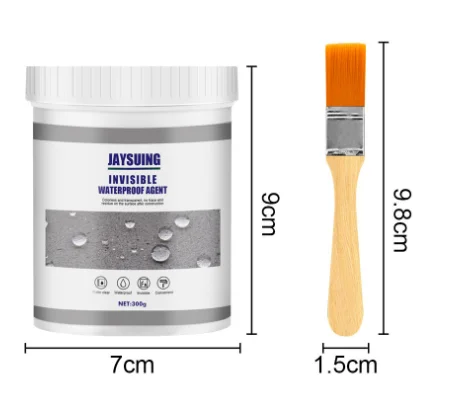 30 100 300 500g transparent waterproof glue coating toilet exterior wall roof leakproof agent