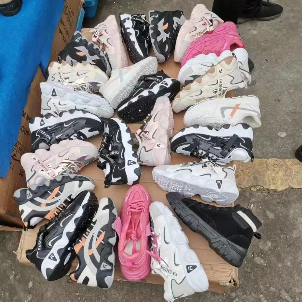 
2020 Hot-selling new lady flat air sports shoes breathable sneakers wholesale manufacture in china 