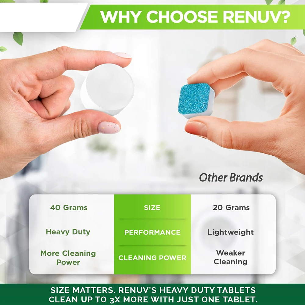 Очиститель стиральной машины для глубокой очистки с передней нагрузкой или машиной верхней