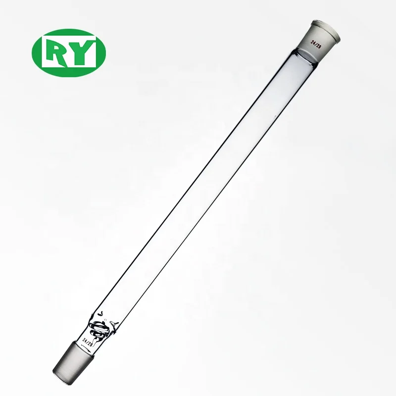 Borosilicate 3.3 laboratory glassware Sprial Filling Type Distilling Column