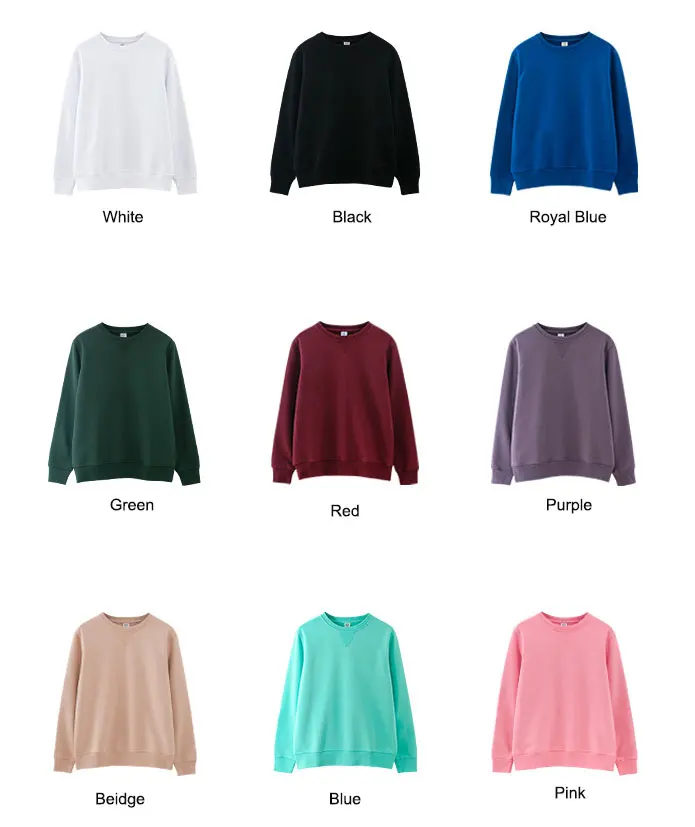 
Wholesale 100% Cotton Hight Quality Super Heavy 460G 16OZ Fleece Sweatshirt Jumper for Men 