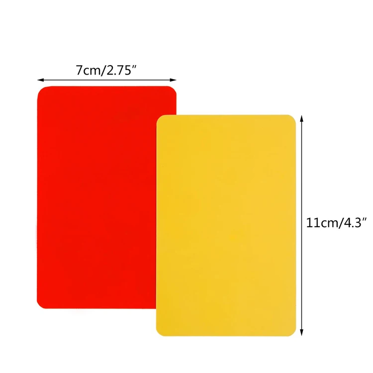 Hot Sale Soccer Referee Kit Referee Wallet Notebook with Red Card Yellow Card  Metal  Whistle for Football