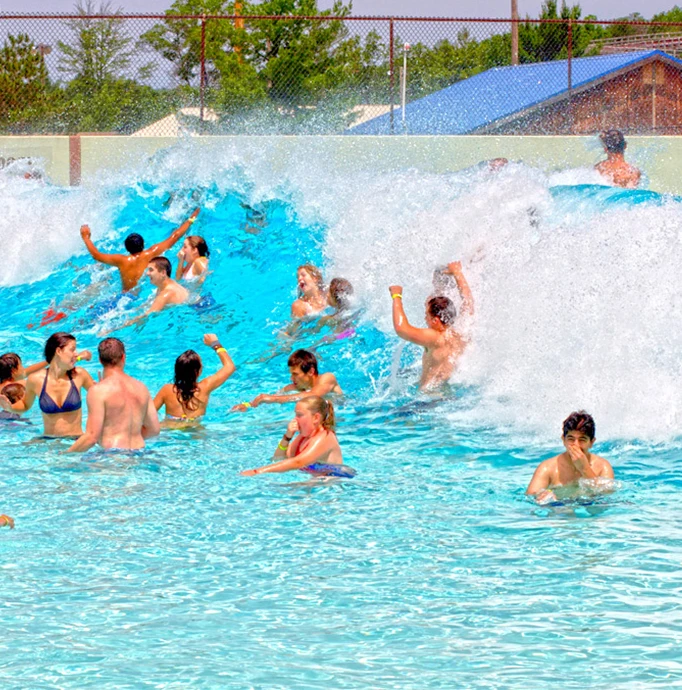  400 кв. м оборудование для волнового бассейна машина аквапарка E-fun