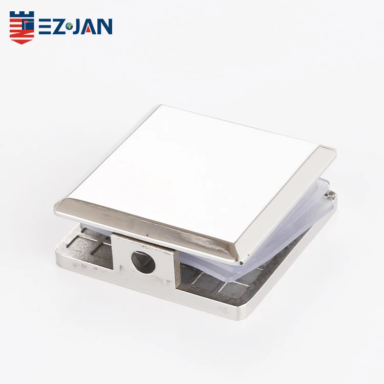 glass fencing square bathroom shower glass door clamp connector