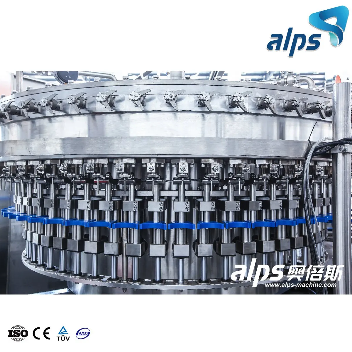 Industrial Soda Water Beverage Bottle Filling Production Line Carbonated CSD Drink Filling Making Machine Plant