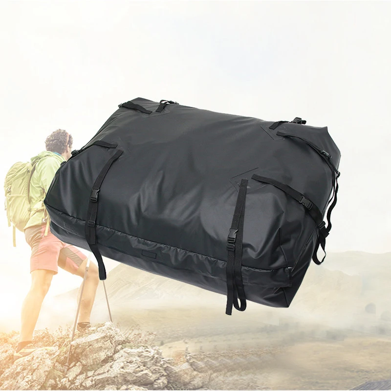 2024 Affordable Price Multifunction Feet Heavy Duty Rooftop Luggage Storage Bag Cargo Carrier Car Roof Storage Cargo Bag