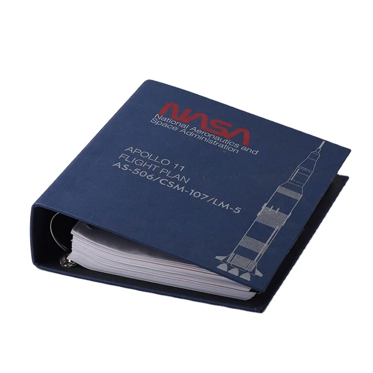 Custom cloth linen bound covered 3 ring binders