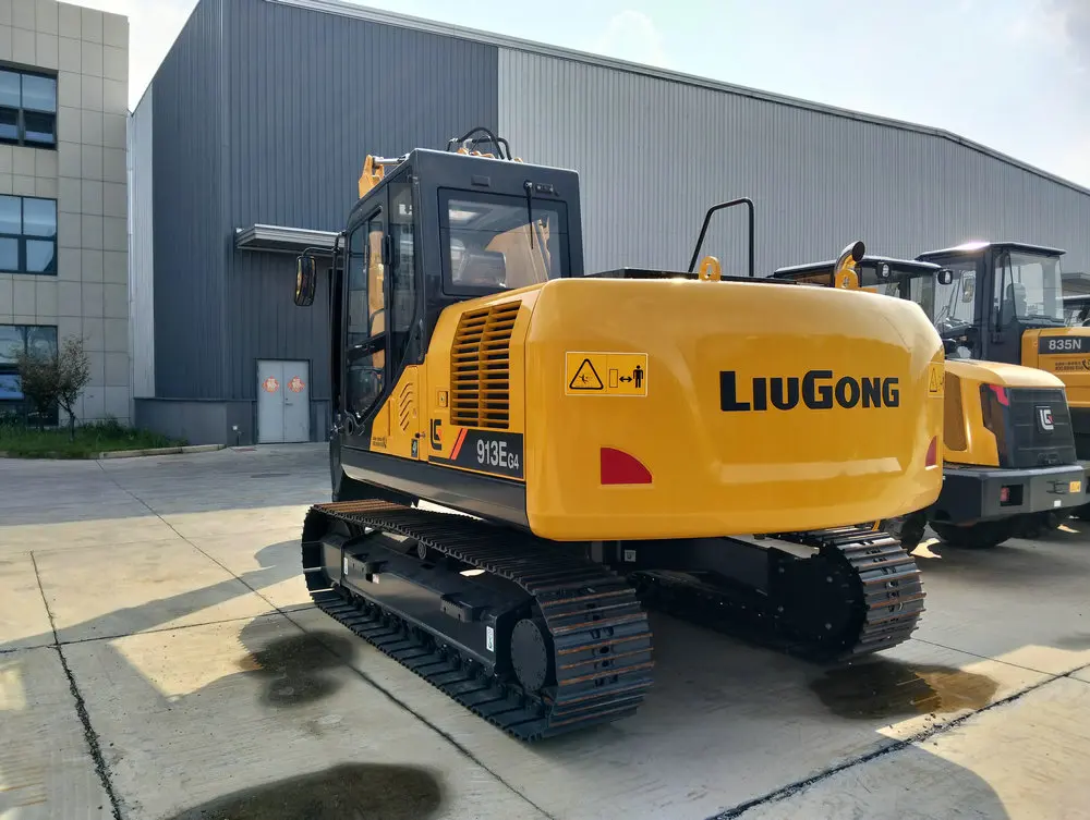High quality 13 Ton LiuGong 913E Used Crawler Excavator With Cummins Engine China Made CLG913EG4 CLG913E cheap sale