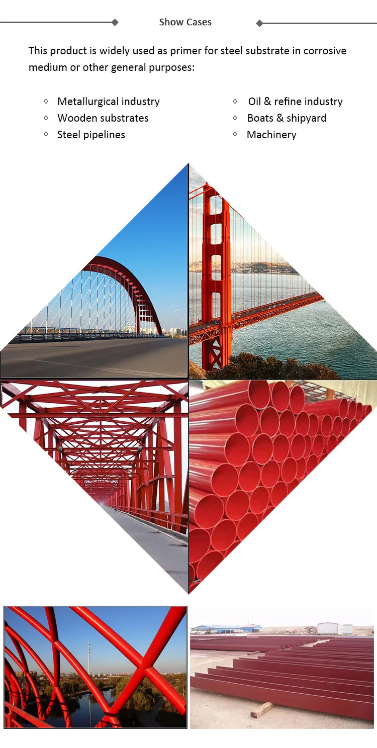 JIANBANG Spray Paint Alkyd Mica Ferric Oxide Paint for Steel Plate and Wood Structure Epoxy Liquid Coating Spray Brush (58±2) %