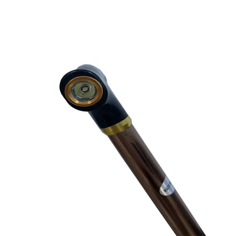 Hospital alloy walking stick foldable walking stick for the elderly with seat cane with lighting