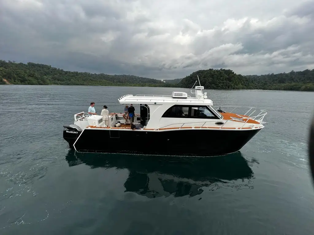 Ocean Yacht Speed Boat Aluminum 10m Catamaran Welded Aluminium Fishing Boat for sale