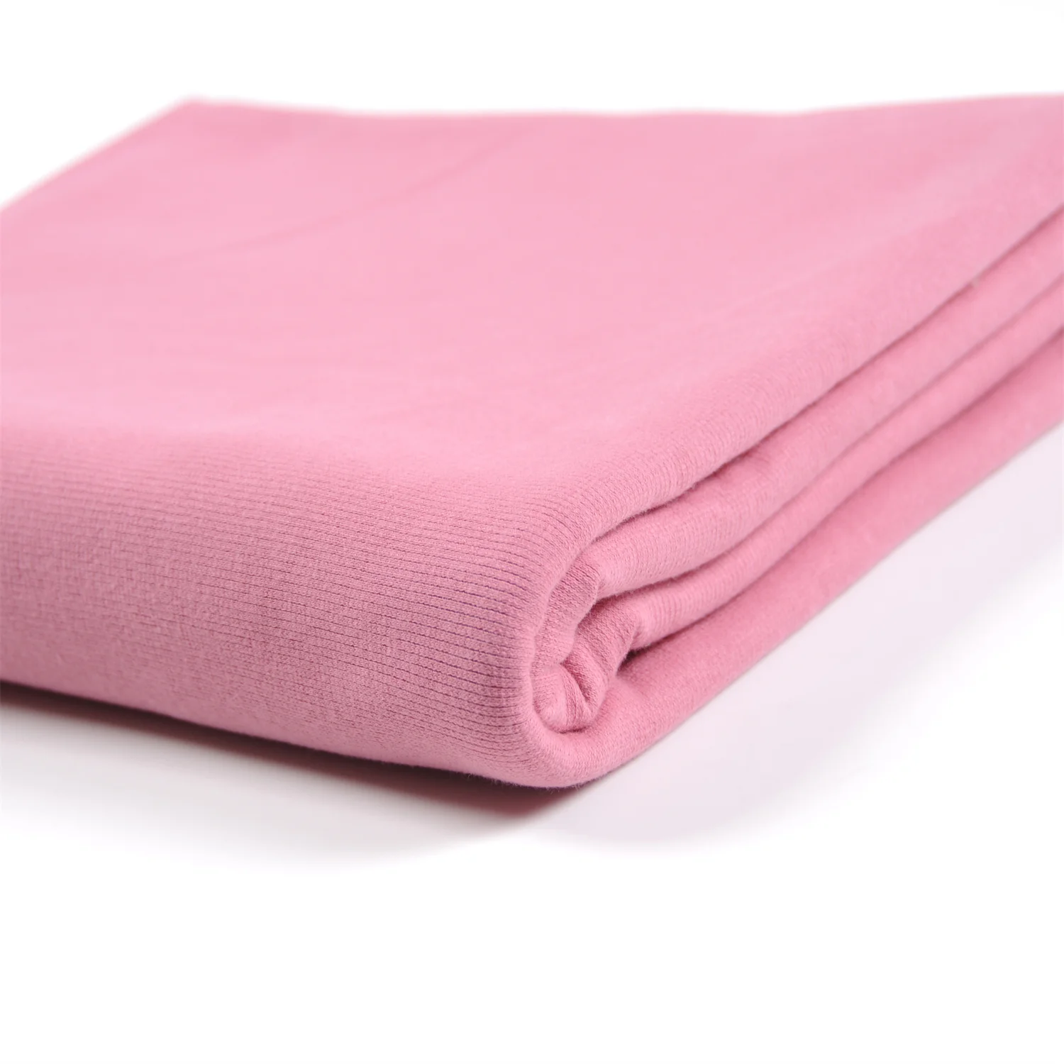 Factory wholesaler cheap price 95%BCI cotton 5%spandex rib pd fabric for garment