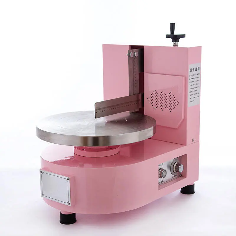 Automatic Commercial Cake Plastering Cream Coating Filling Frosting Making Spreading Machine Cake Icing Decorating Machine