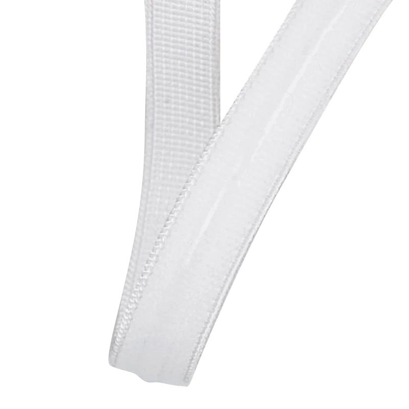 Manufacturer Customize Logo Nylon Jacquard Silicone Elastic Gripper Rubber Wide Elastic Waistband For Pants