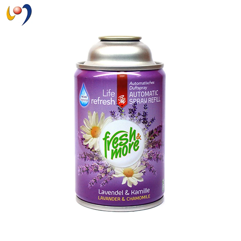 Empty aerosol can metal material tinplate aerosol can for air freshener auto dispenser