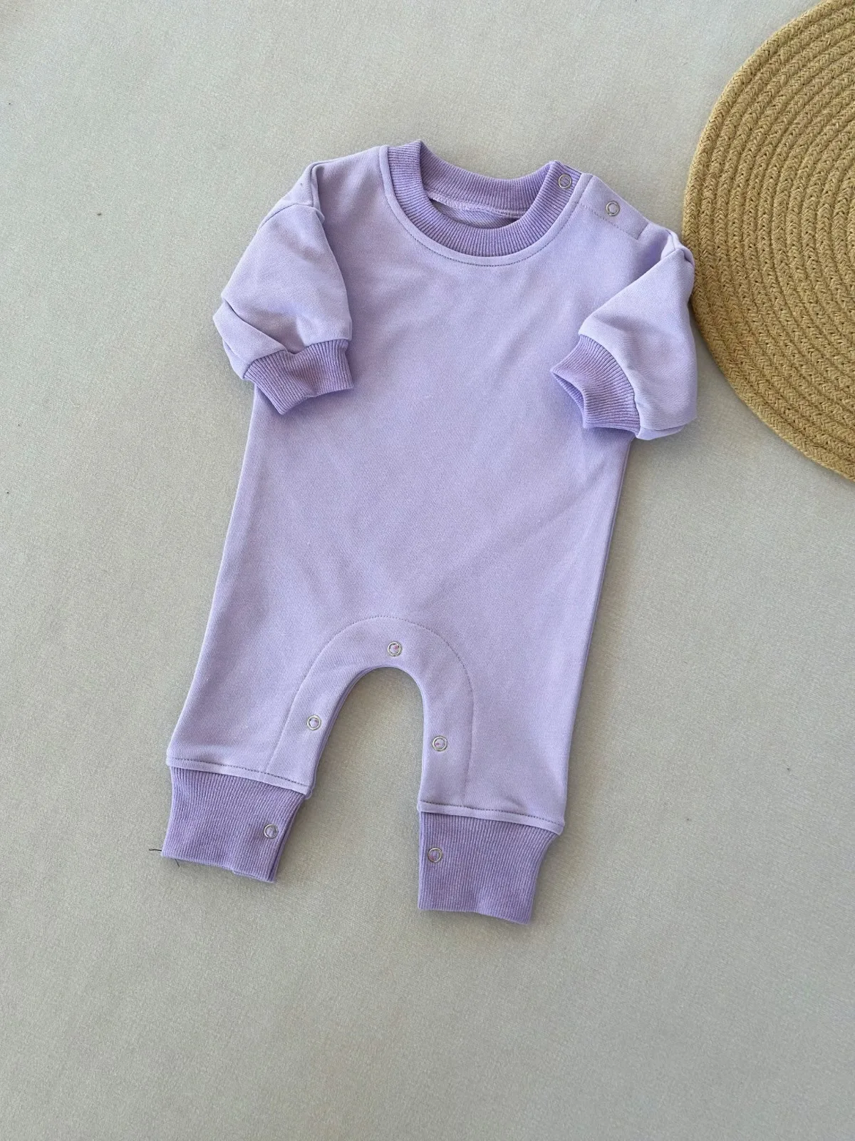2024  Autumn Newborn Infant   Baby Boy Girl Clothing Romper Playsuit Overalls Cotton Ribbed Knitted Long Sleeve Jumpsuit Clothes