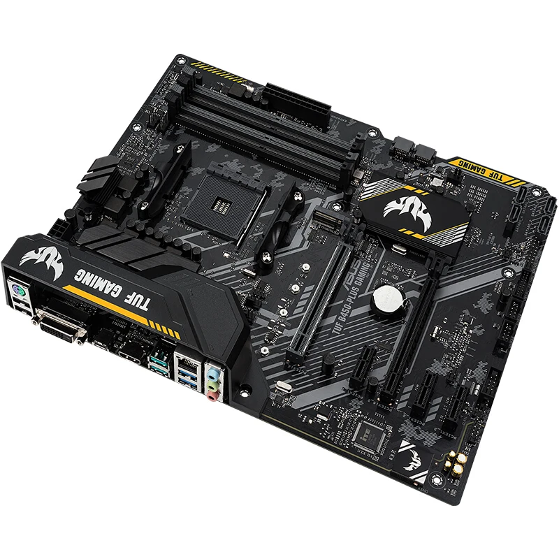 Материнская плата TUF B450 PRO для игровых компьютеров системная AXT AMDB450 поддержка ЦП серии