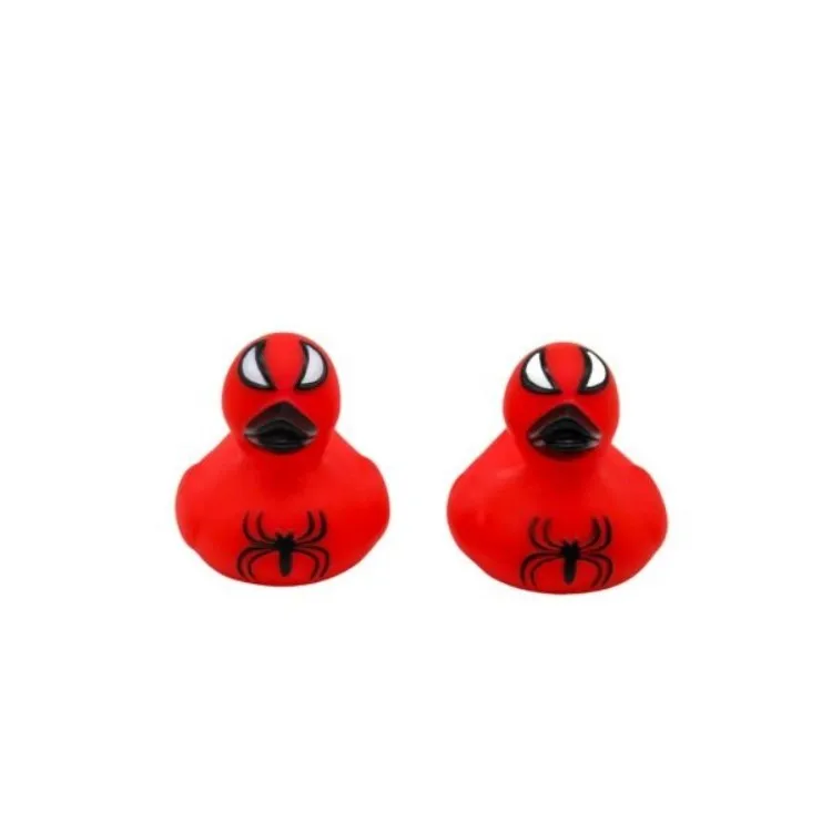 Custom PVC Plastic 3 inches 8-10 cm Cartoon Anime Character Rubber Duck Baby Bath Toy Yellow Vinyl Duck