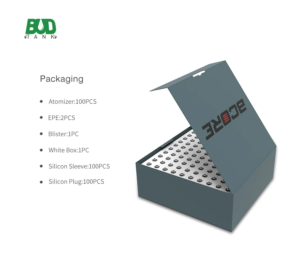 
Unique Technology Vape Ceramic Heating Element Electronic Cigarettes 510 Thread Cbd Cartridges 