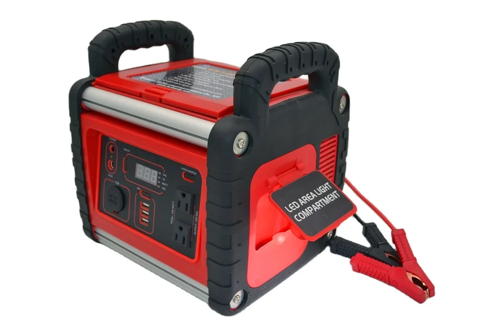 Hot sales  portable solar generator power station 220V 400W for home and outdoor use power station