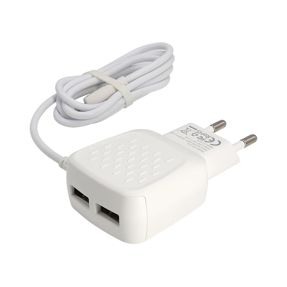 2021 New Hot selling Portable Travel Electric 5V/2.1A Wall  USB Charger Quick Charge  Adapter mobile phone